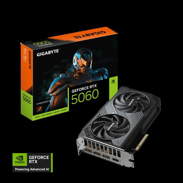 GIGABYTE RTX 5060 WINDFORCE 8GB 